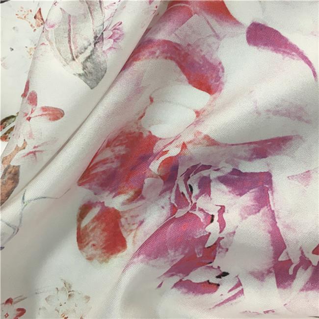 printed silk fabric by the yard