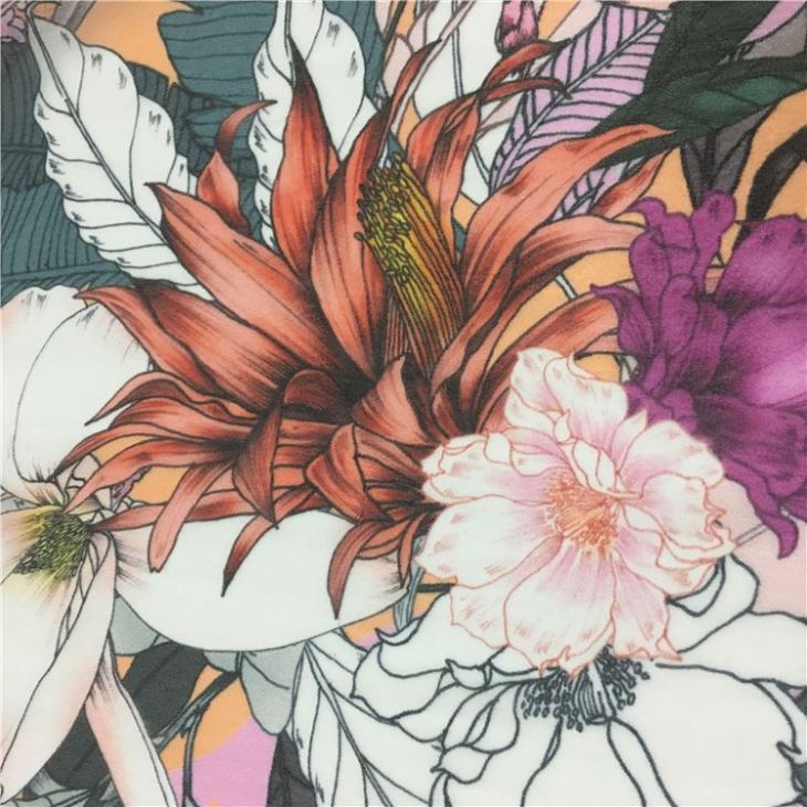 Digital Printing Visocose Fabric